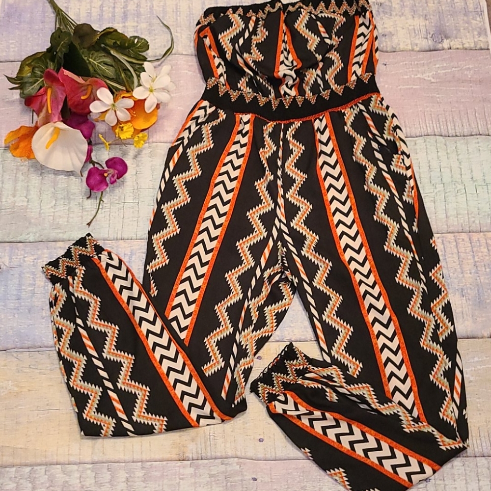 Strapless Jumpsuit - image 1